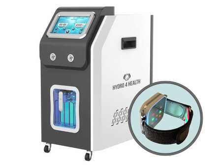 HYDRO 4 HEALTH&reg; | 4500PRO | Ger&auml;t zur Wasserstoff-Inhalationstherapie (+ATP-Armband)