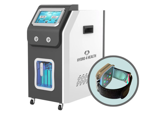 HYDRO 4 HEALTH® | 4500PRO | Gerät zur Wasserstoff-Inhalationstherapie (+ATP-Armband)